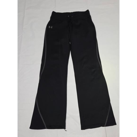 Under Armour Coldgear Black Sweatpants Woman's Size Small - Picture 2 of 6